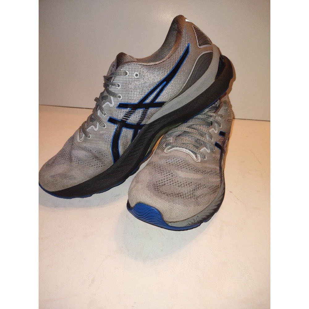 ASICS Gel-Nimbus 23 Running Shoes Men's Size 13 Athletic Sneakers Gray Blue